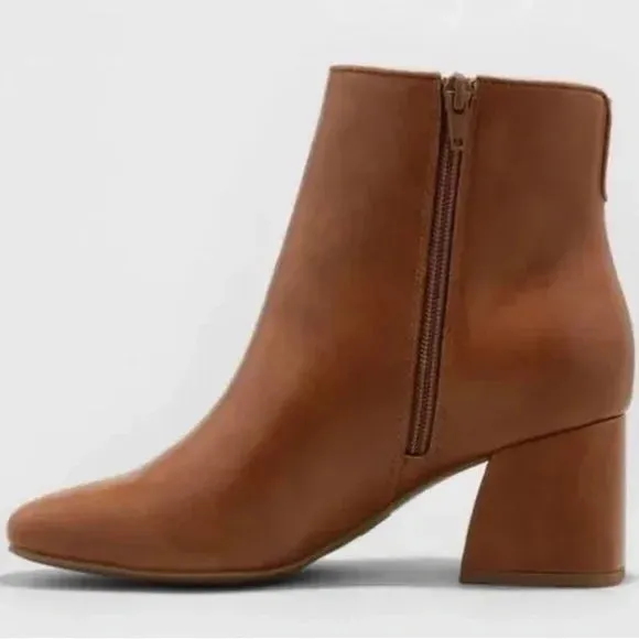 A New Day Women's Adele Cognac Boots 096 10 6137