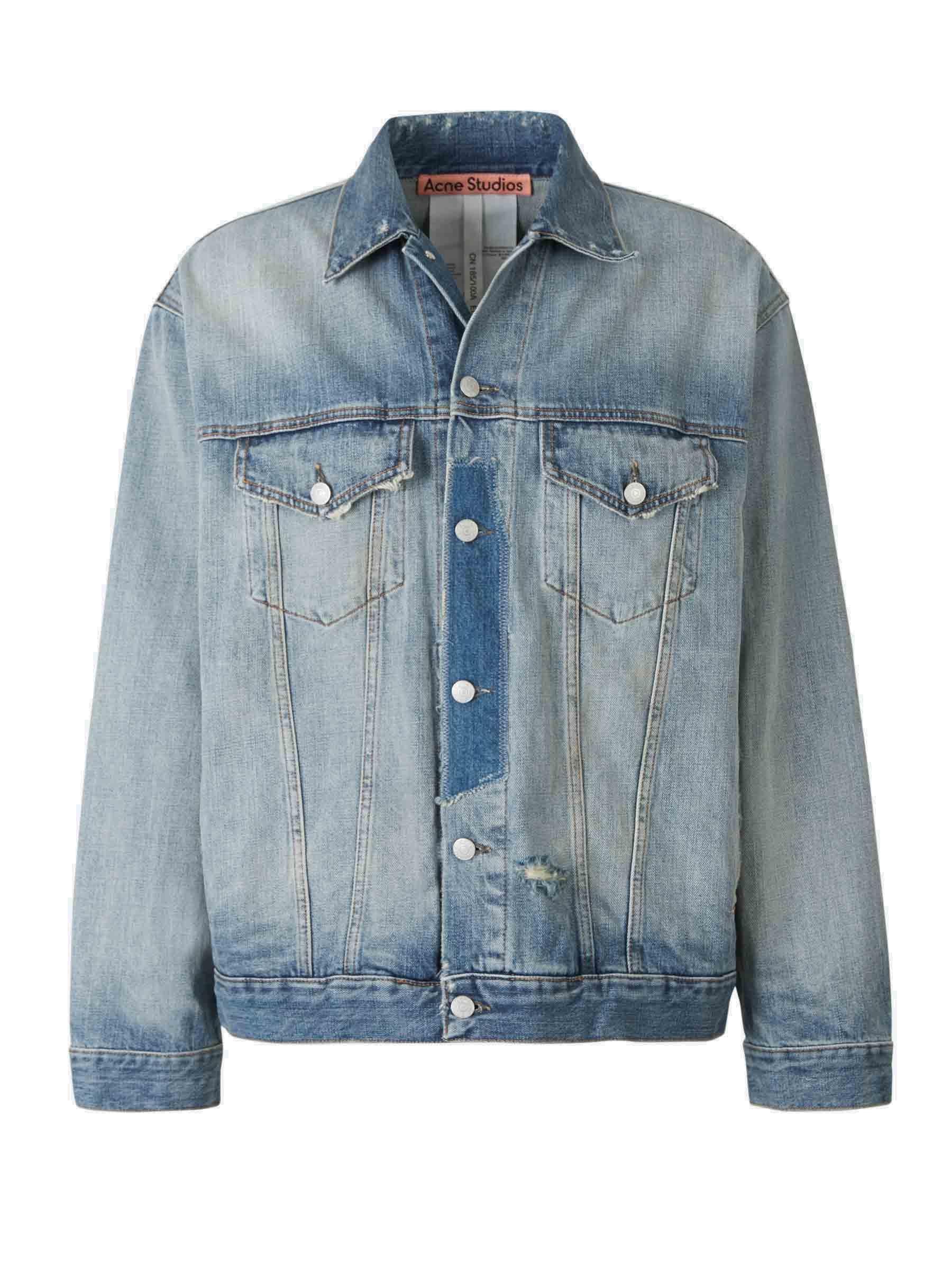 Acne Studios Distressed Denim Jacket