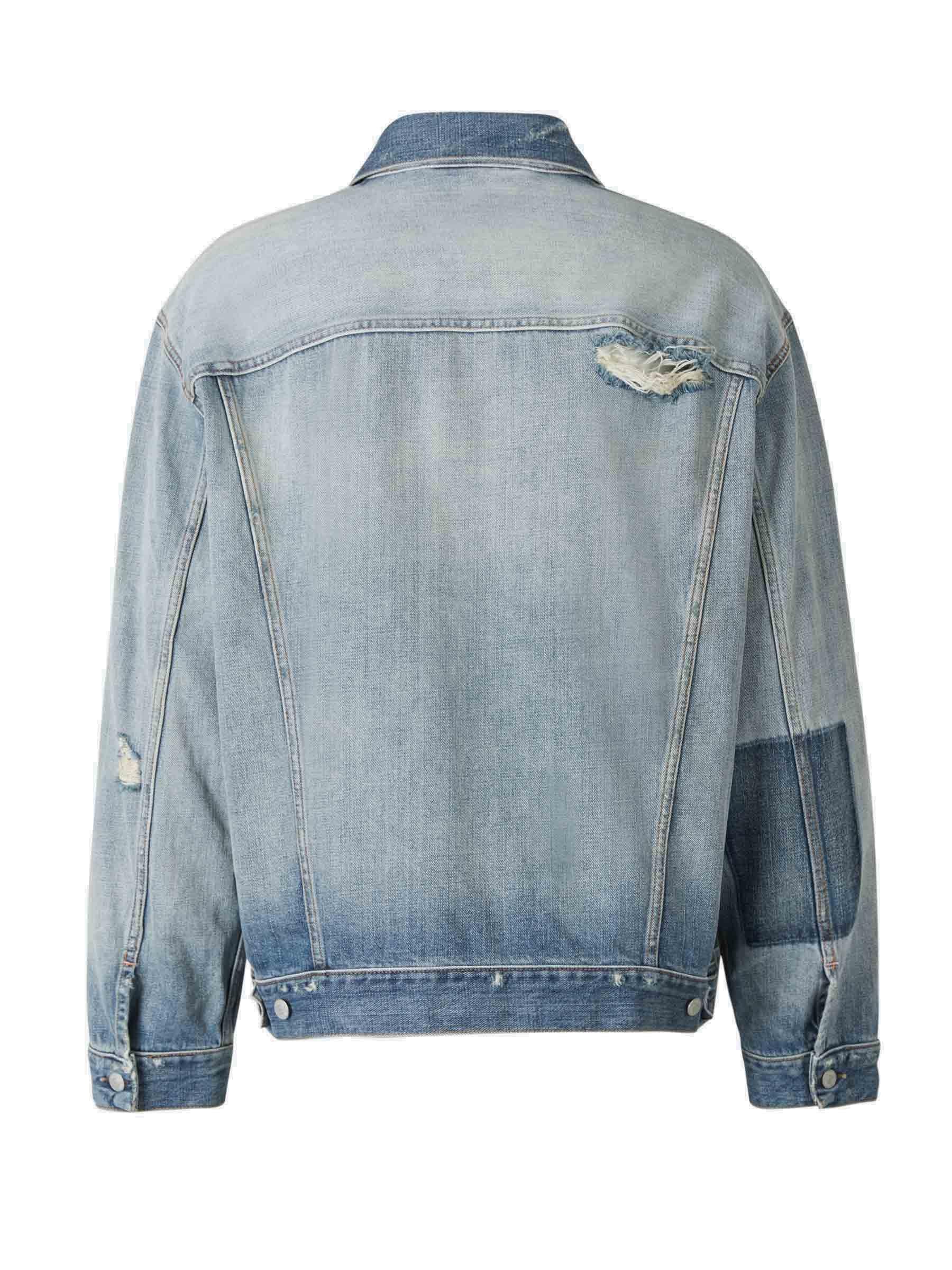 Acne Studios Distressed Denim Jacket