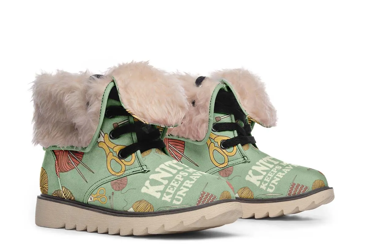 Adorable Unravelling Polar Vibe Boots