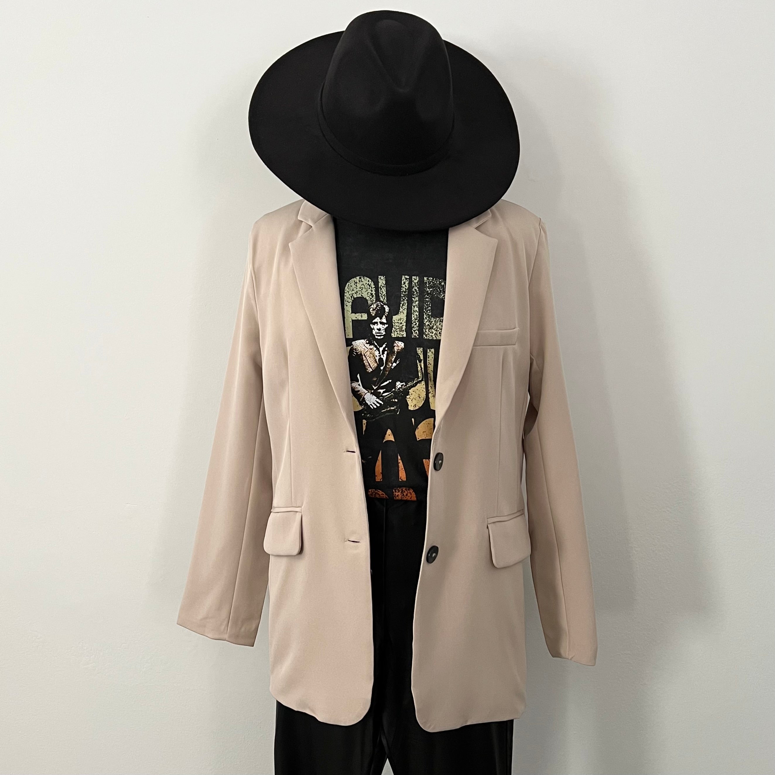 Alexis Blazer Jacket - Bone