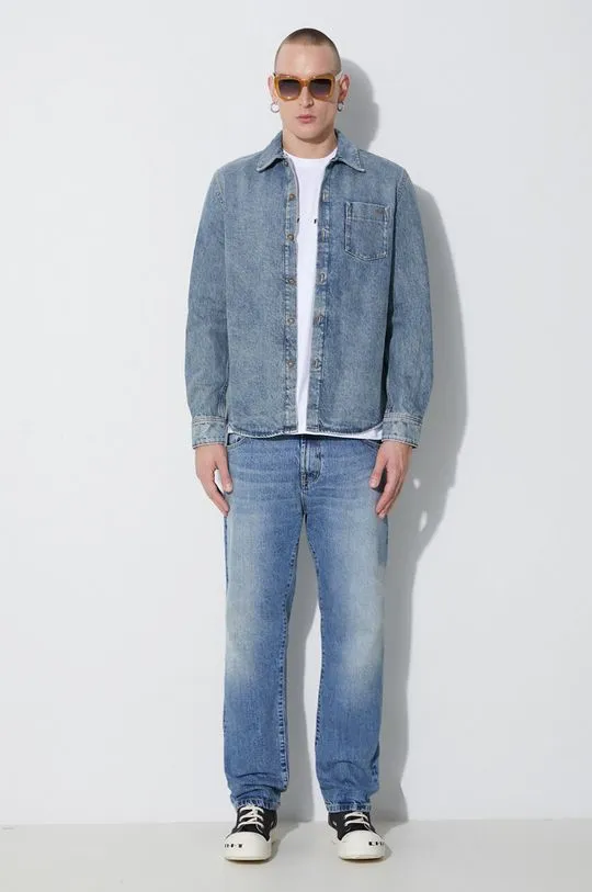 A.P.C. denim jacket men's blue color