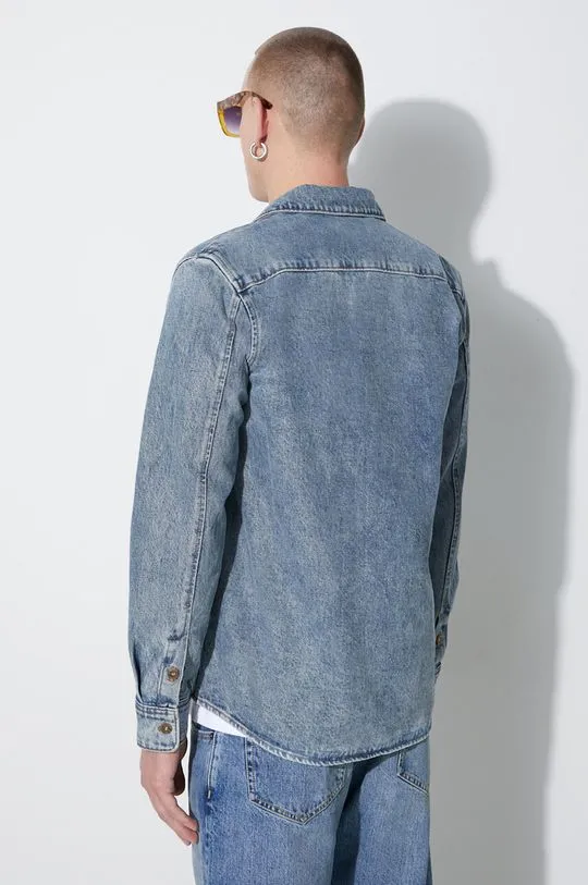 A.P.C. denim jacket men's blue color