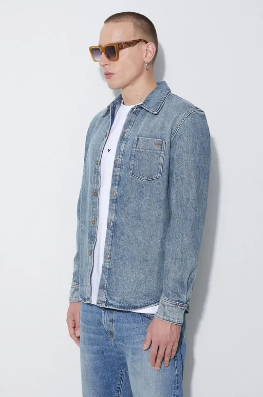 A.P.C. denim jacket men's blue color