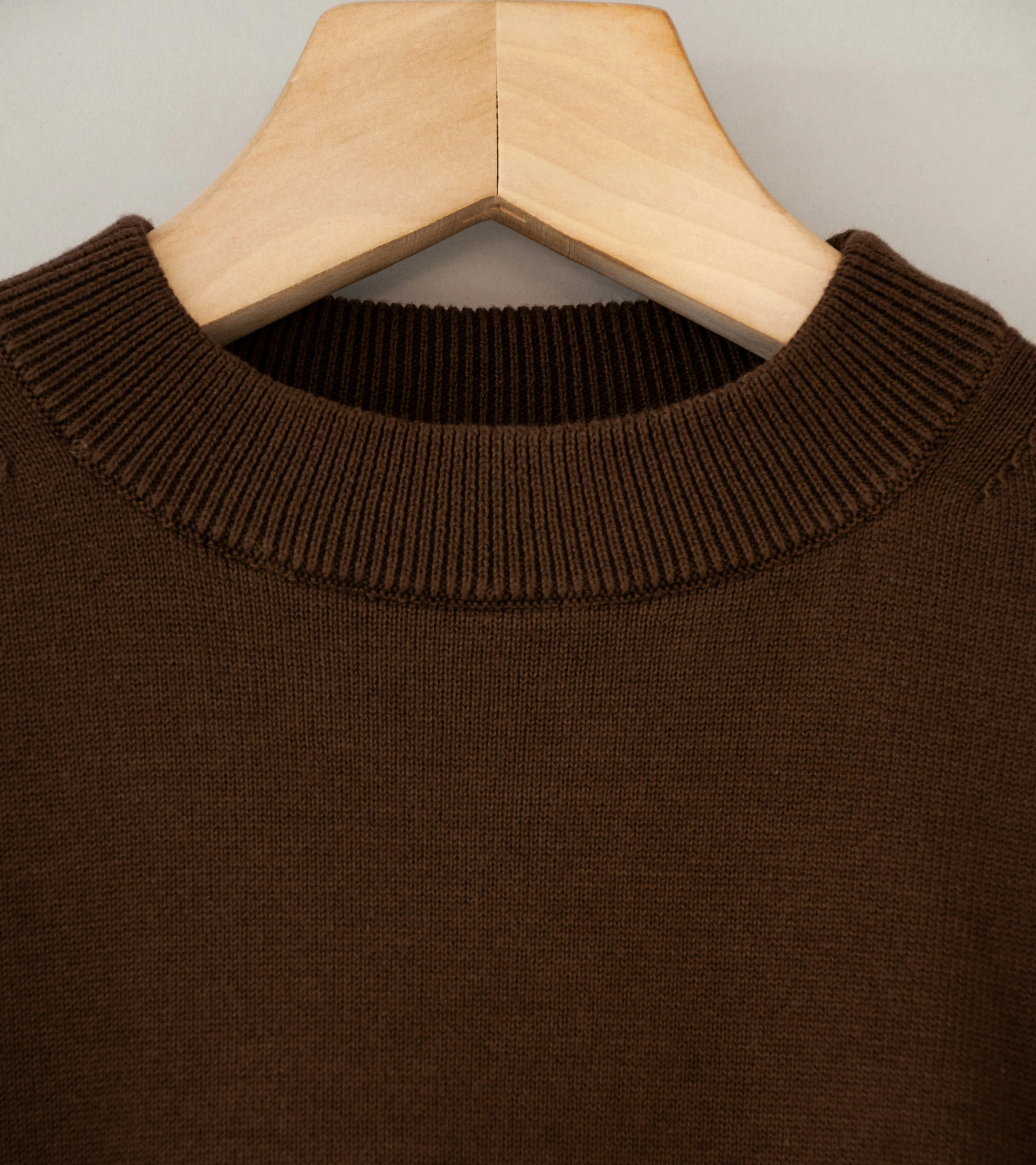 Arpenteur 'Standard Sweater' (Soil Brown Combed Cotton Jersey)