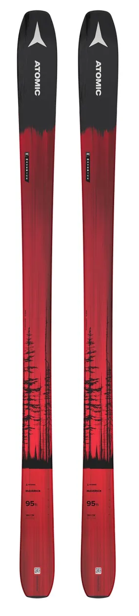 Atomic Maverick 95 Ti Snow Skis 2022