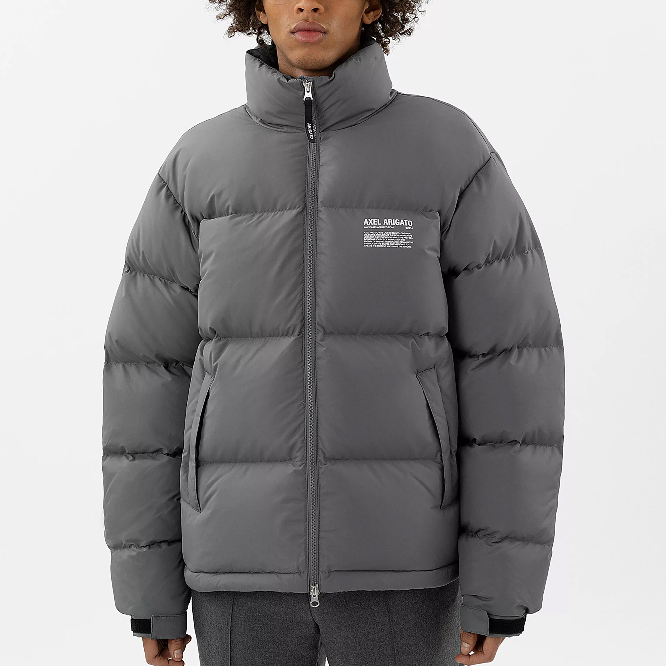 Axel Arigato - Observer Puffer Jacket in Dark Grey