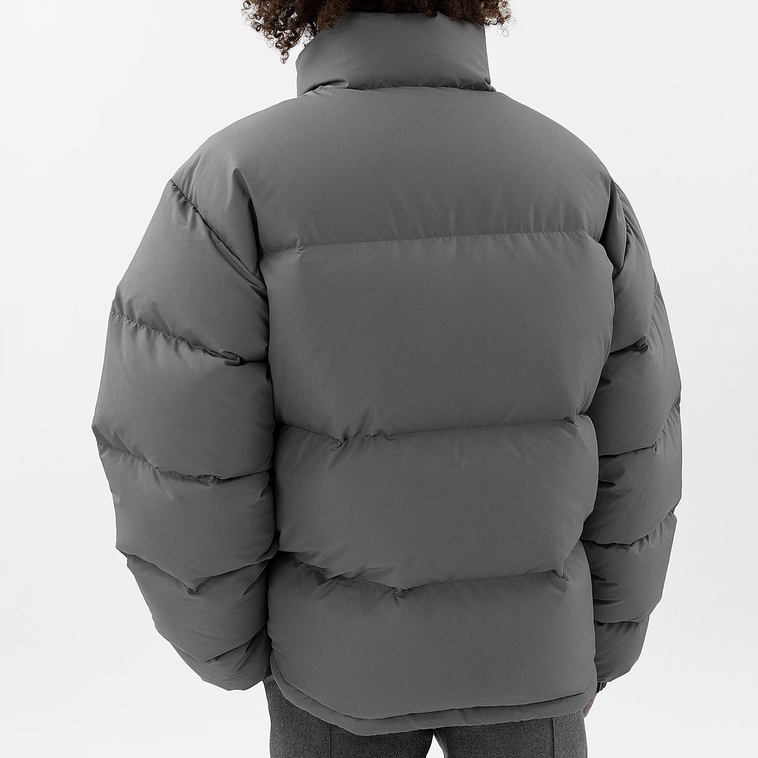 Axel Arigato - Observer Puffer Jacket in Dark Grey