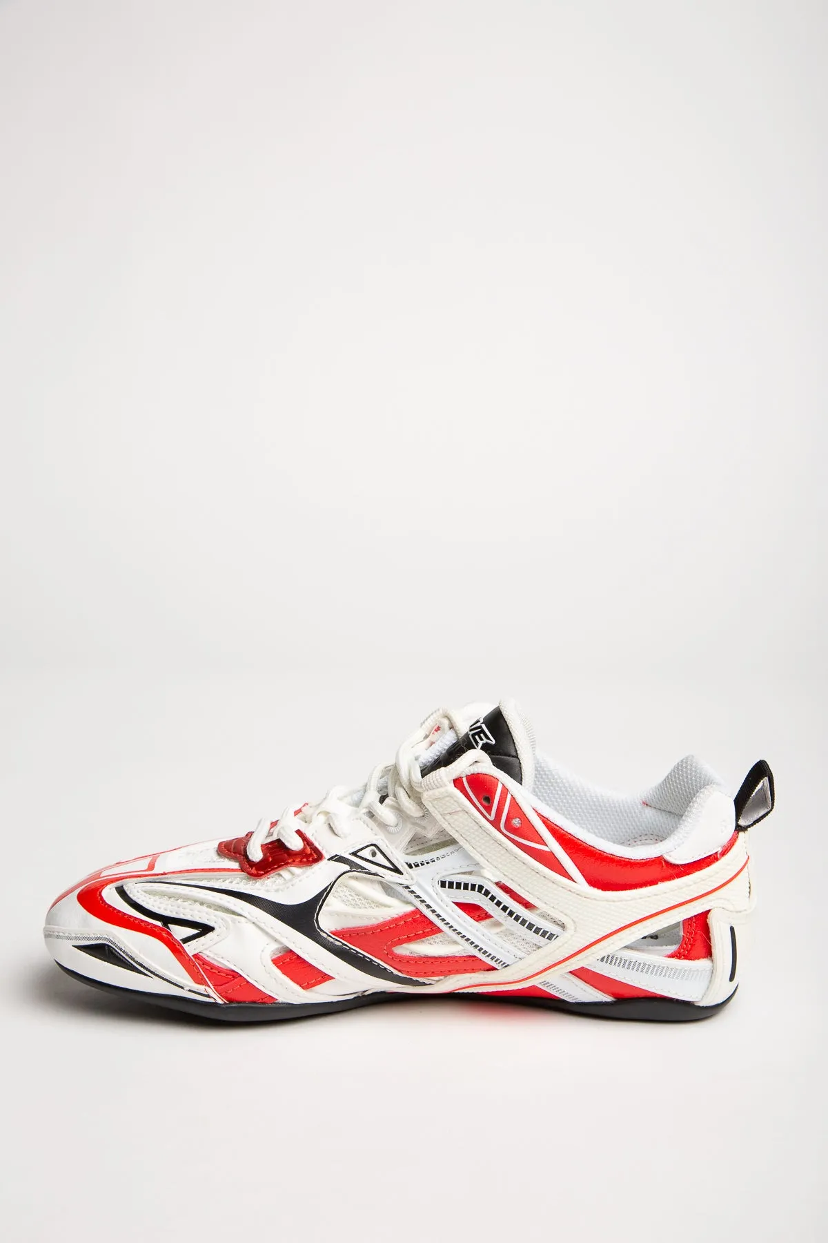 BALENCIAGA | WOMEN'S RED ACCENT DRIVE SNEAKERS