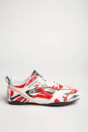 BALENCIAGA | WOMEN'S RED ACCENT DRIVE SNEAKERS