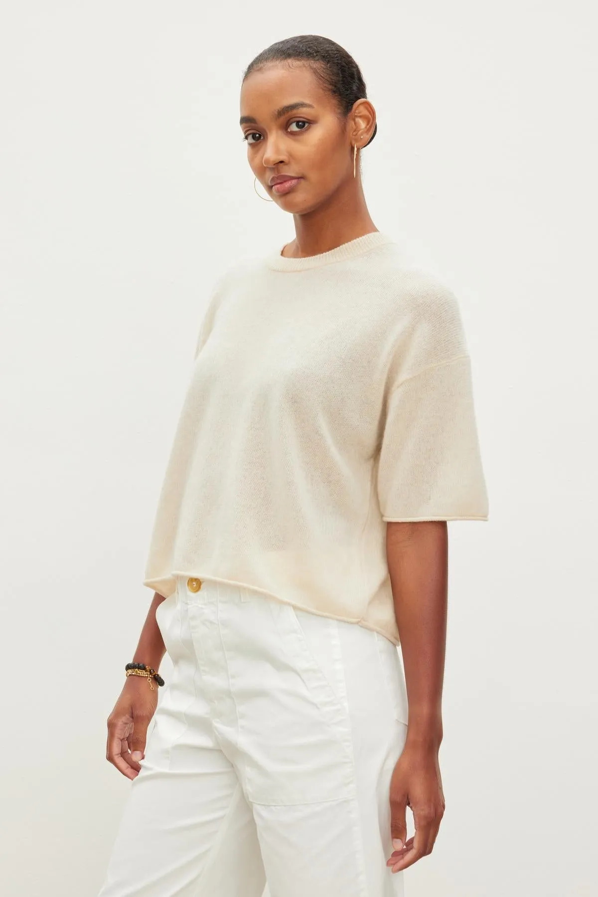 BLAKE CASHMERE CREW NECK SWEATER