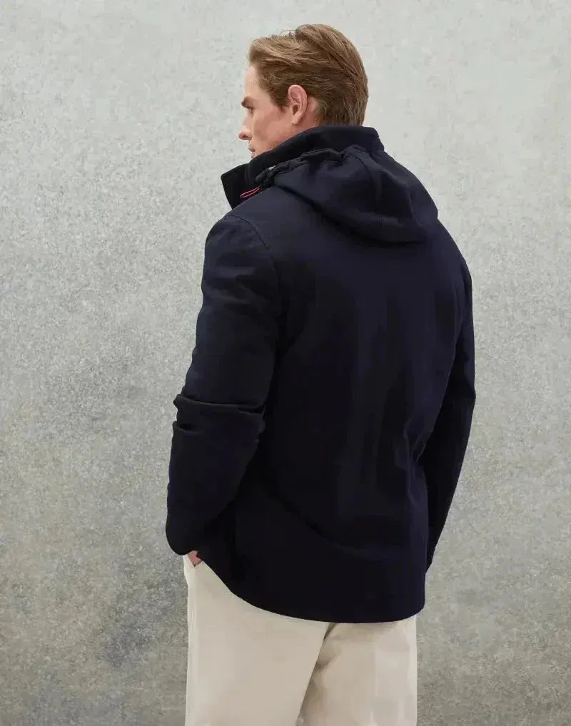 Bonded Cashmere Beaver Cloth Parka