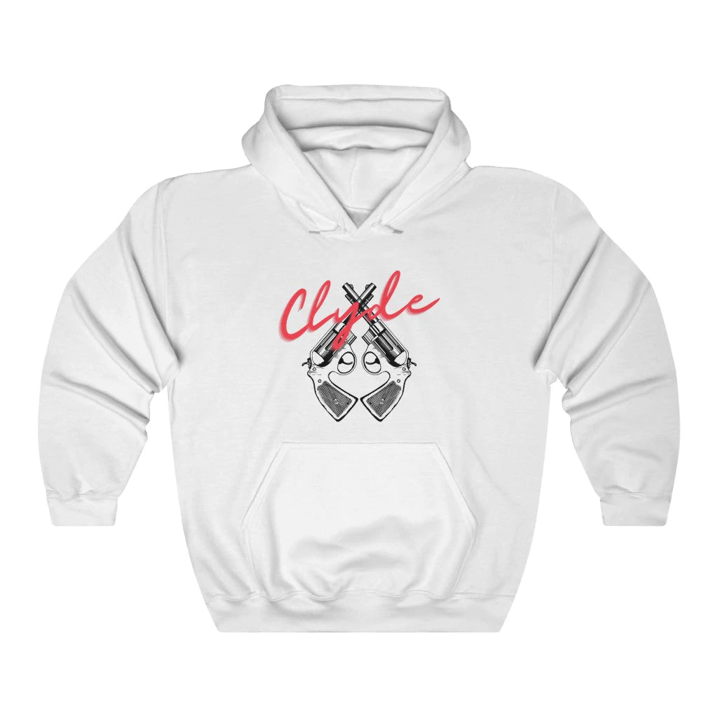 Bonnie and Clyde Couple Hoodies White