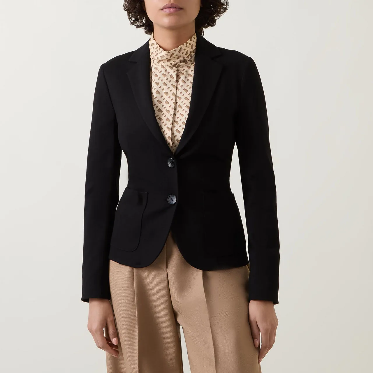 BOSS Jonalahra Single-Breasted Blazer - Black