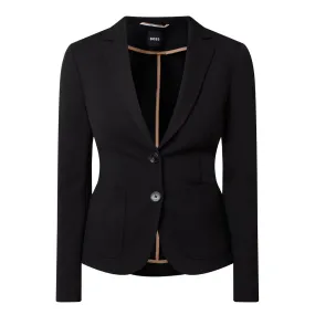 BOSS Jonalahra Single-Breasted Blazer - Black