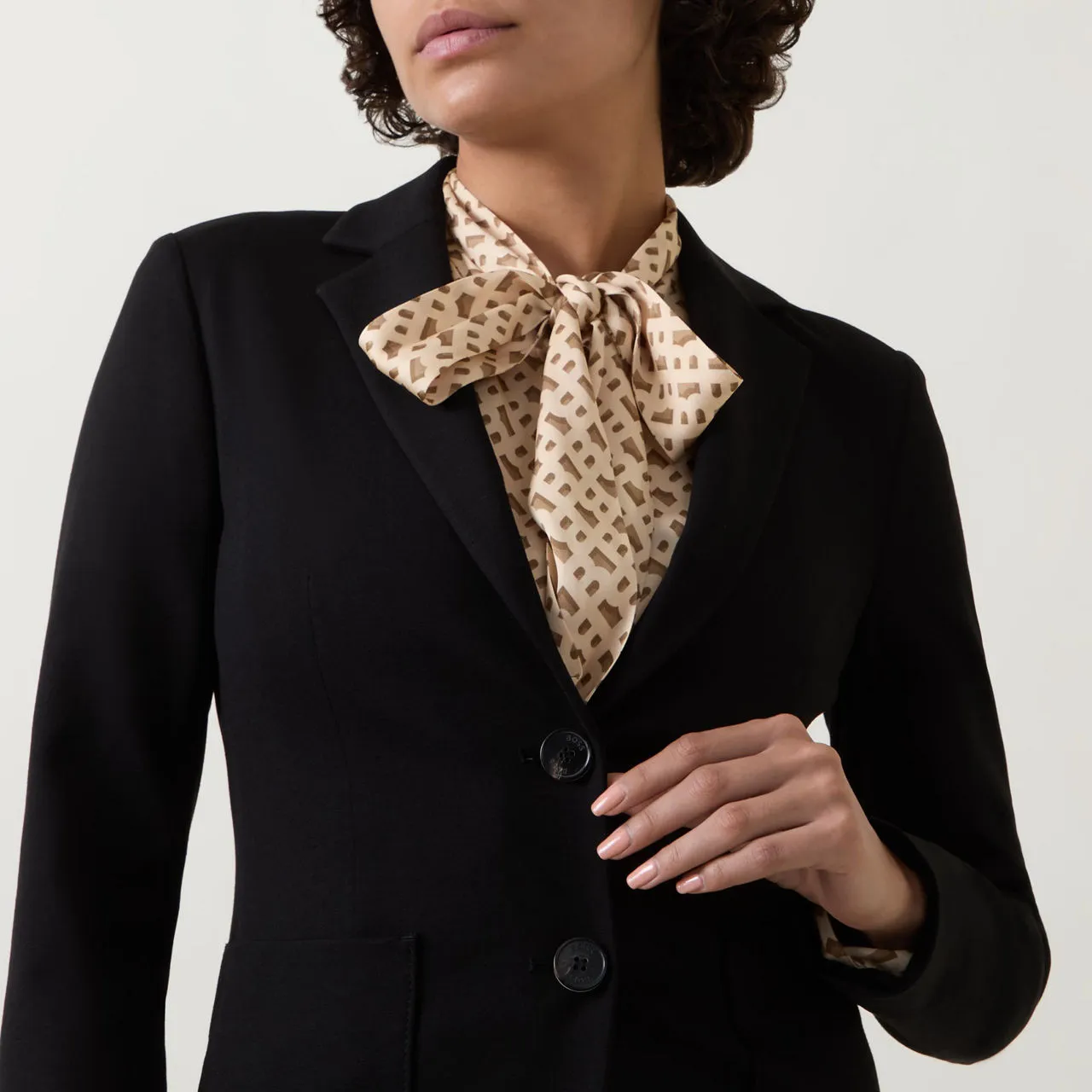 BOSS Jonalahra Single-Breasted Blazer - Black