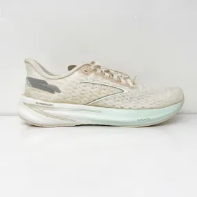 Brooks Womens Hyperion 1203961B419 White Running Shoes Sneakers Size 8 B