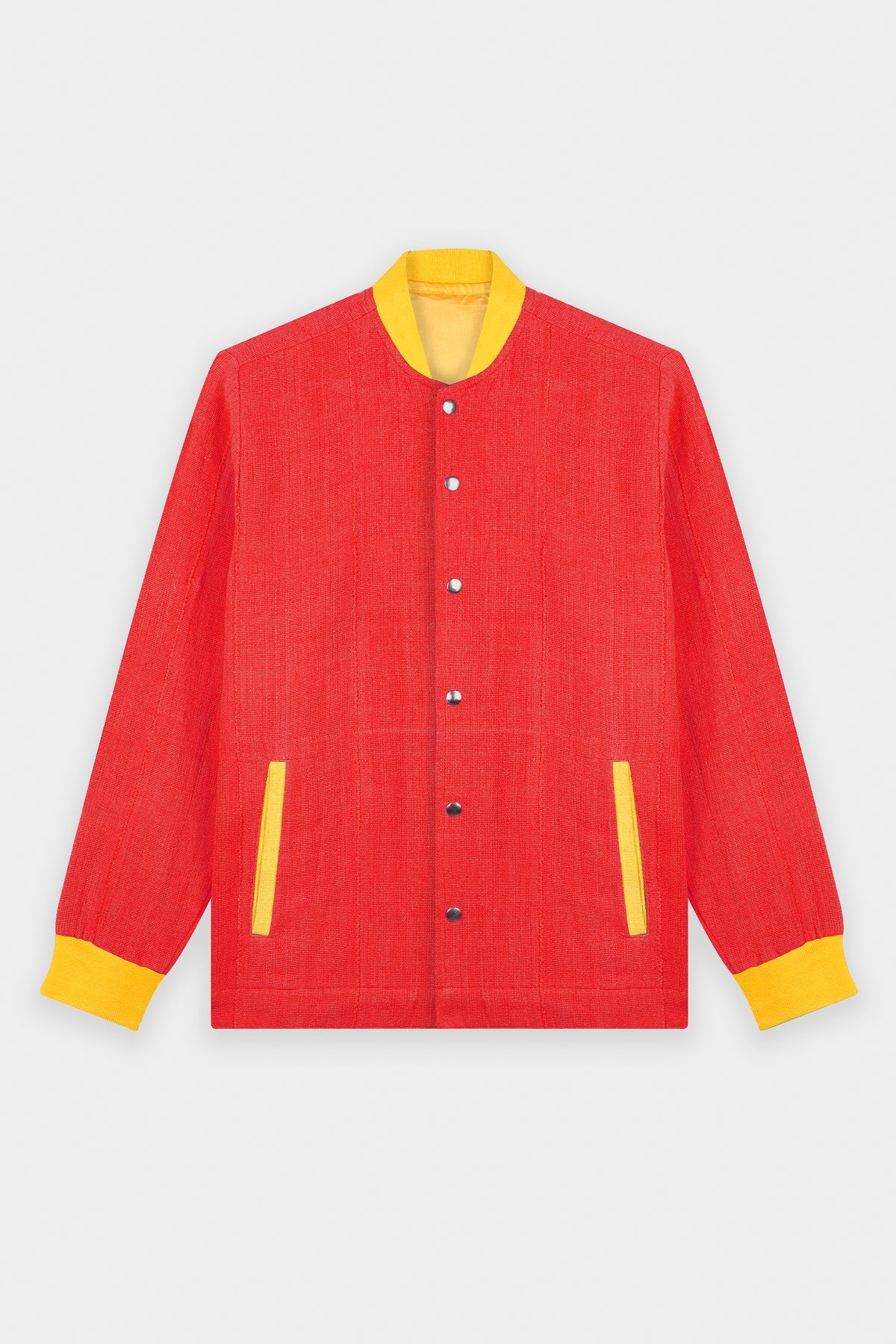 Burna X Bumper Jacket - Red/Yellow