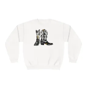 Cowboy Boots - Crewneck Sweatshirt