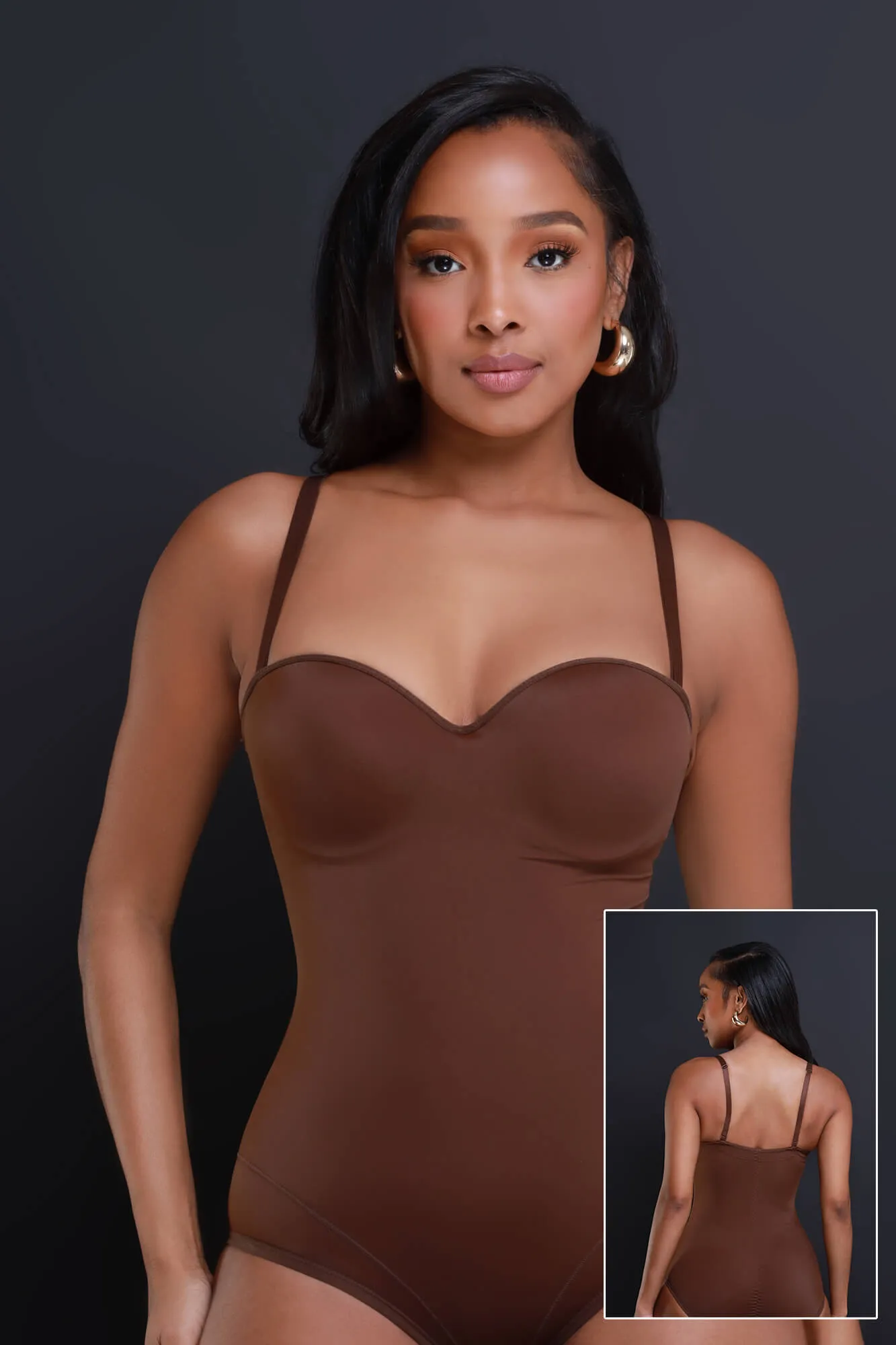 Doctored Form Shapewear Bodysuit - Chocolate No. 124