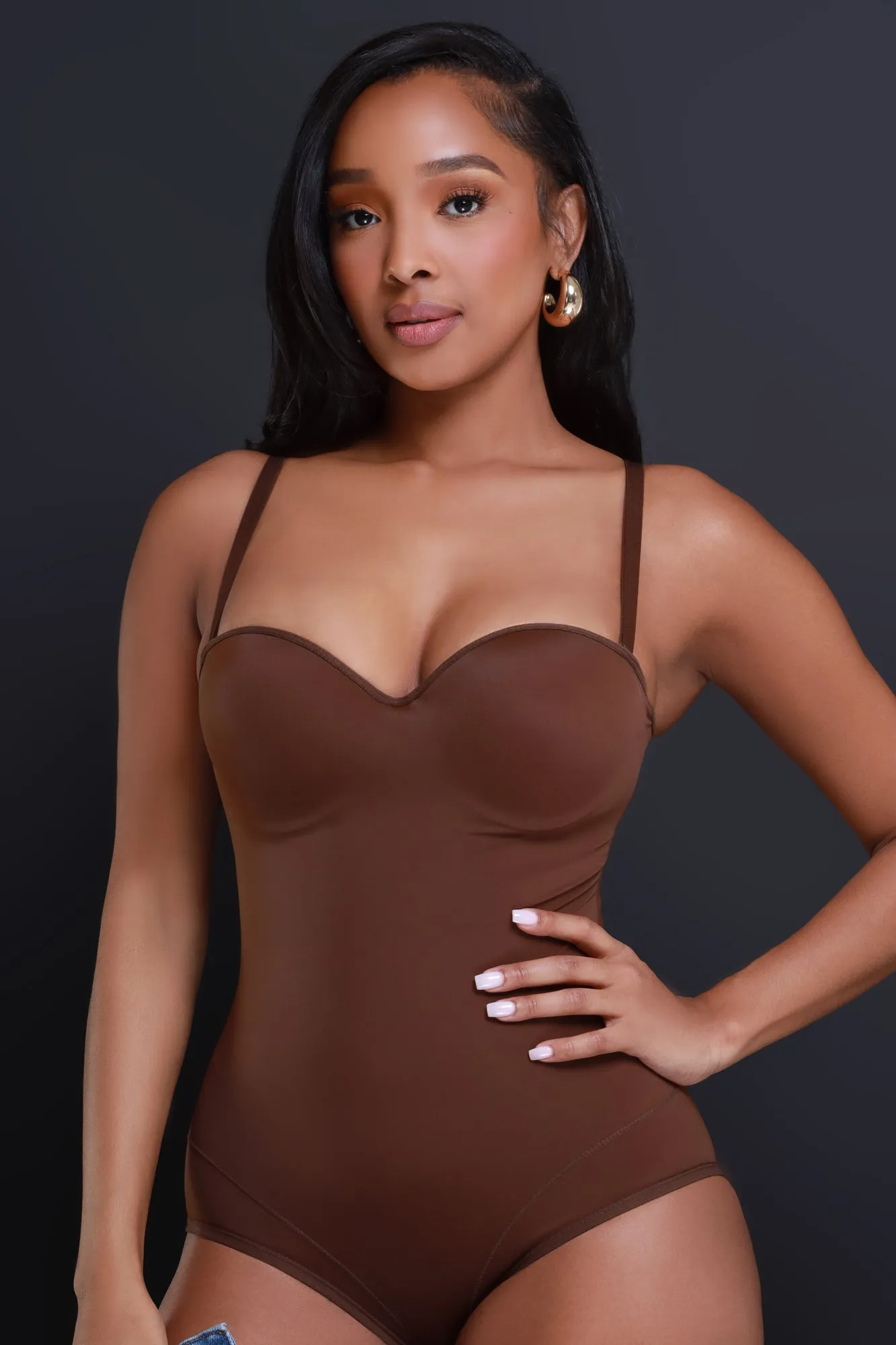 Doctored Form Shapewear Bodysuit - Chocolate No. 124