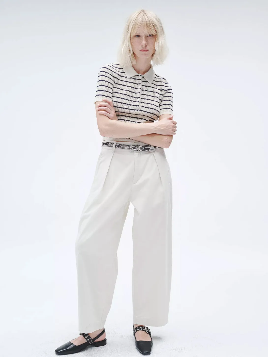 Donovan Cropped Pant - Turtledove