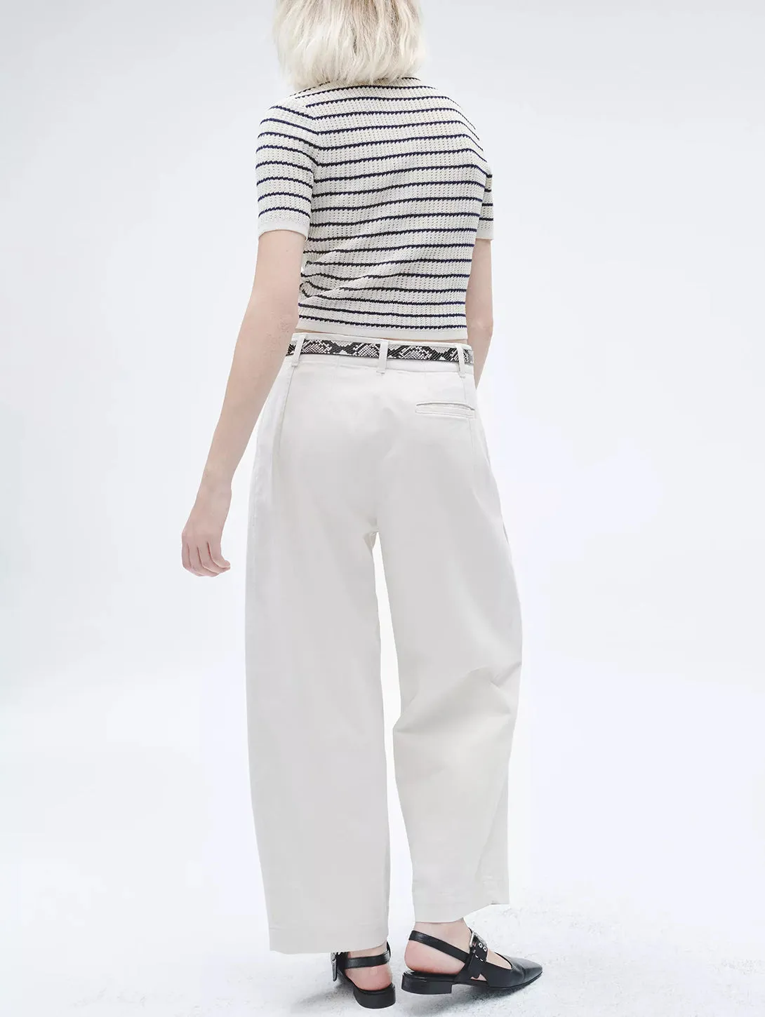 Donovan Cropped Pant - Turtledove