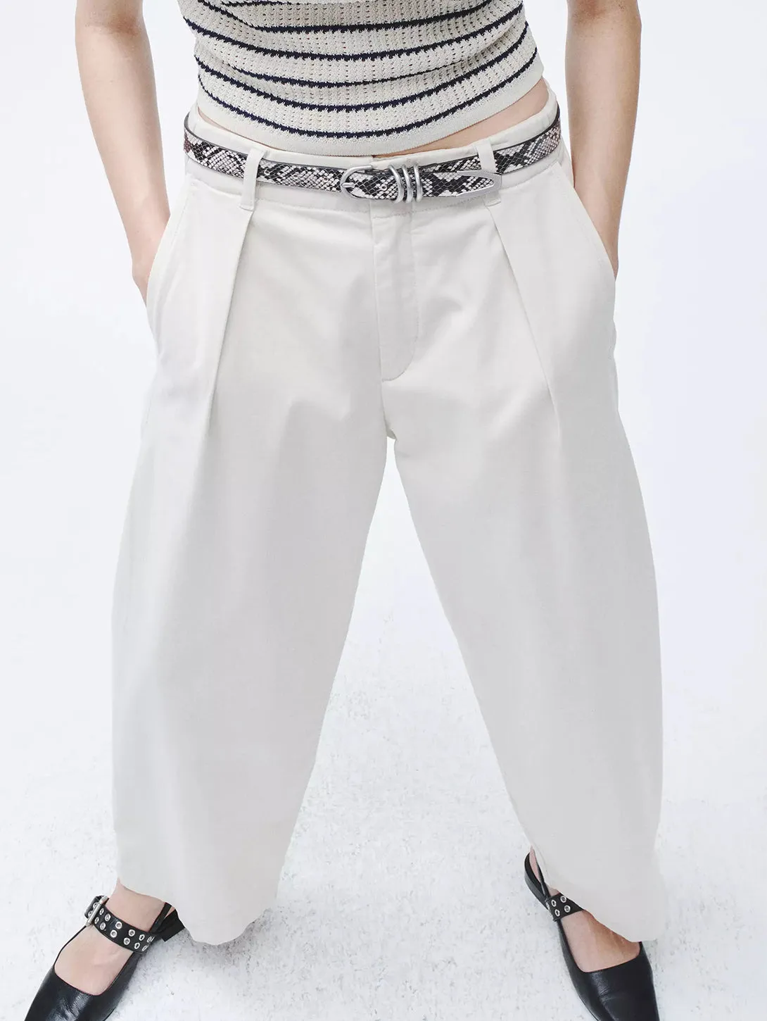 Donovan Cropped Pant - Turtledove