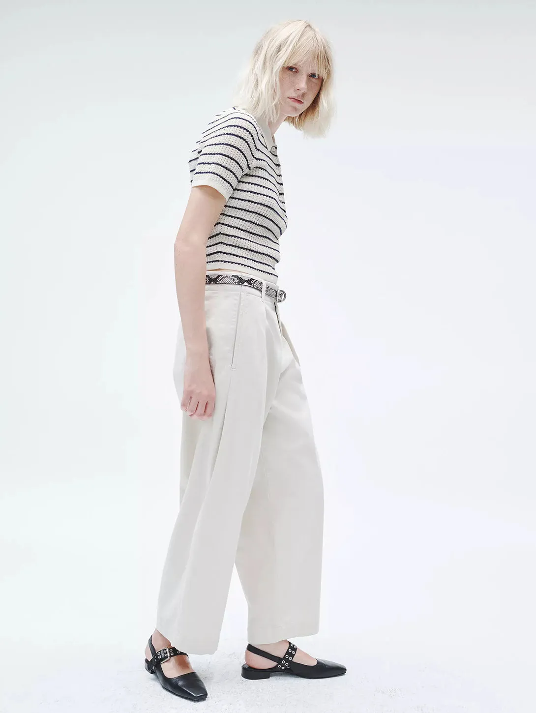 Donovan Cropped Pant - Turtledove