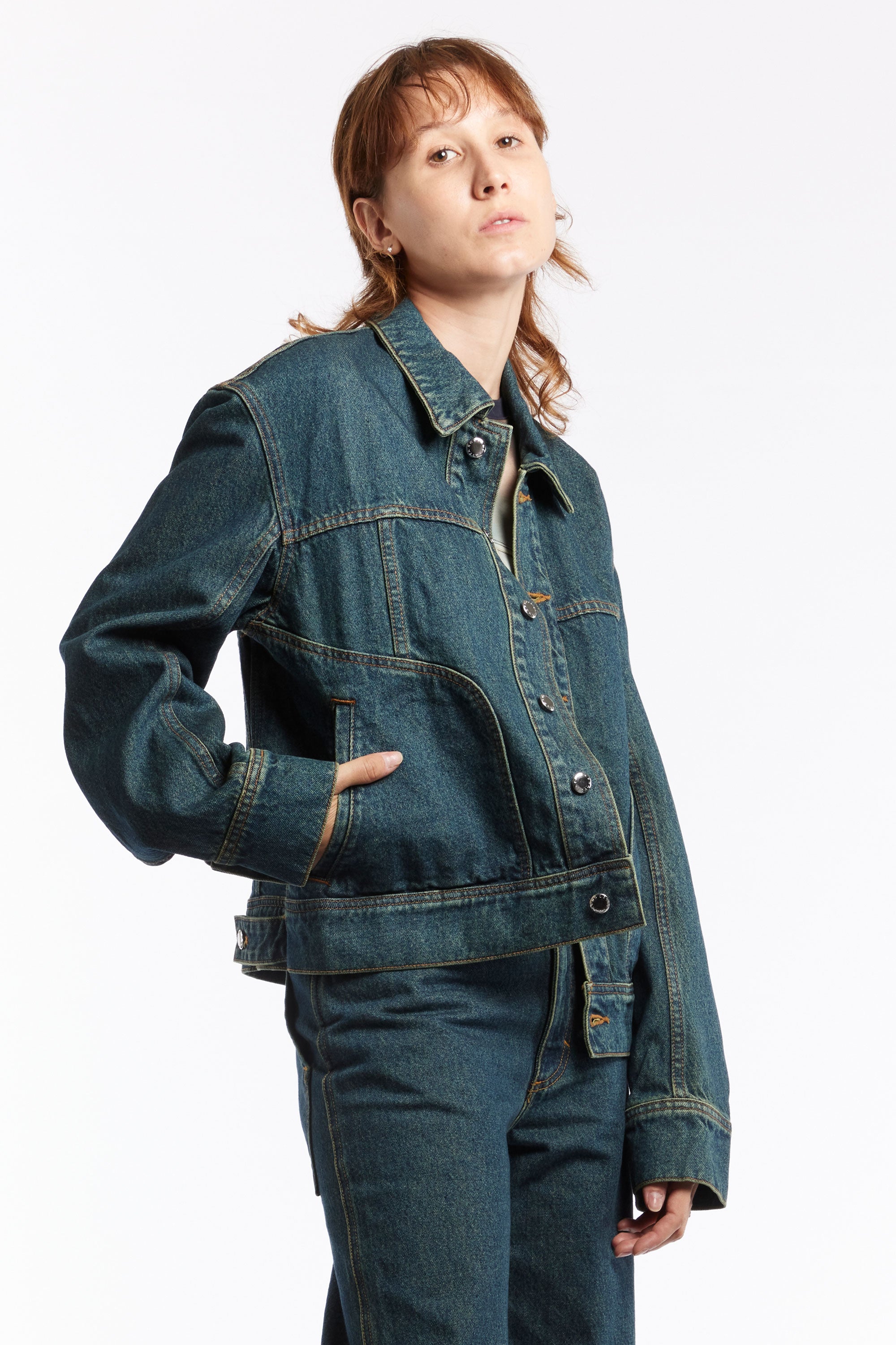 ECKHAUS LATTA - EL JACKET NEW BLUE