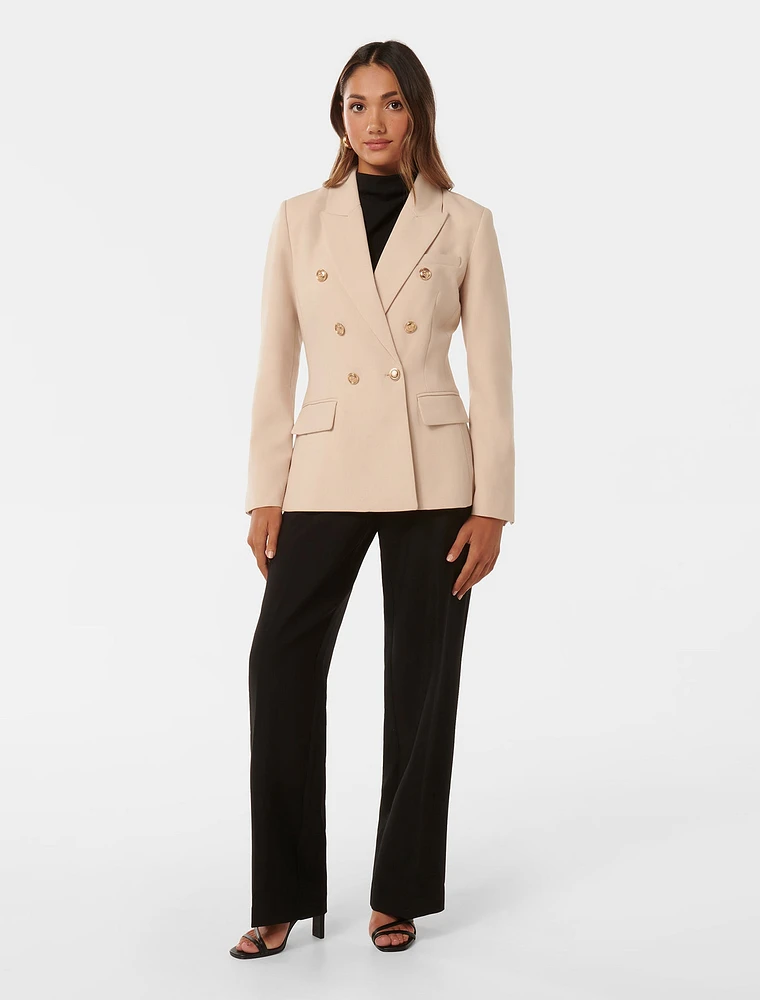 EverNew Immie Petite Double-Breasted Blazer