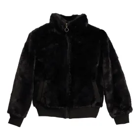 Faux Fur Bomber Jacket