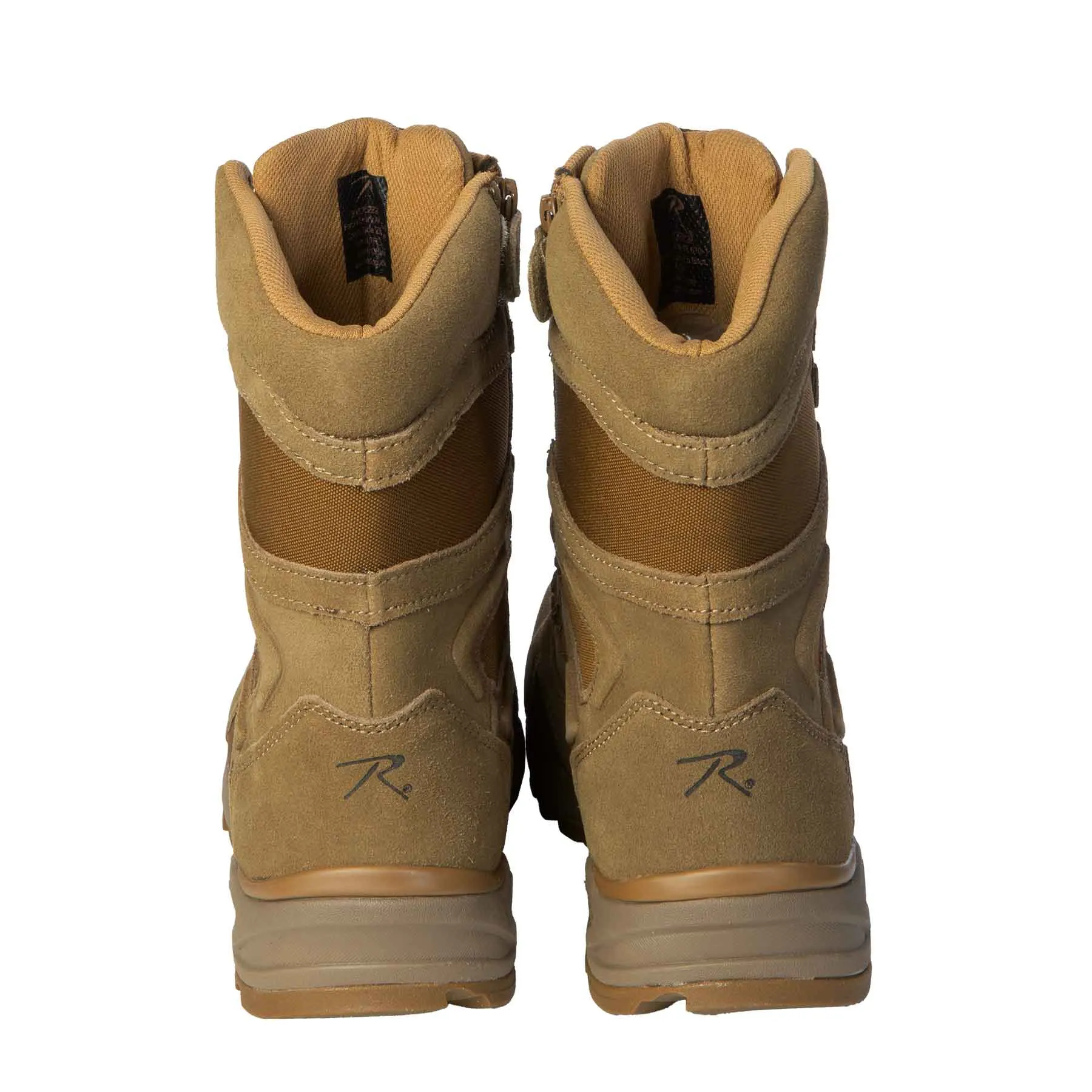 Forced Entry Deployment Boots With Side Zipper