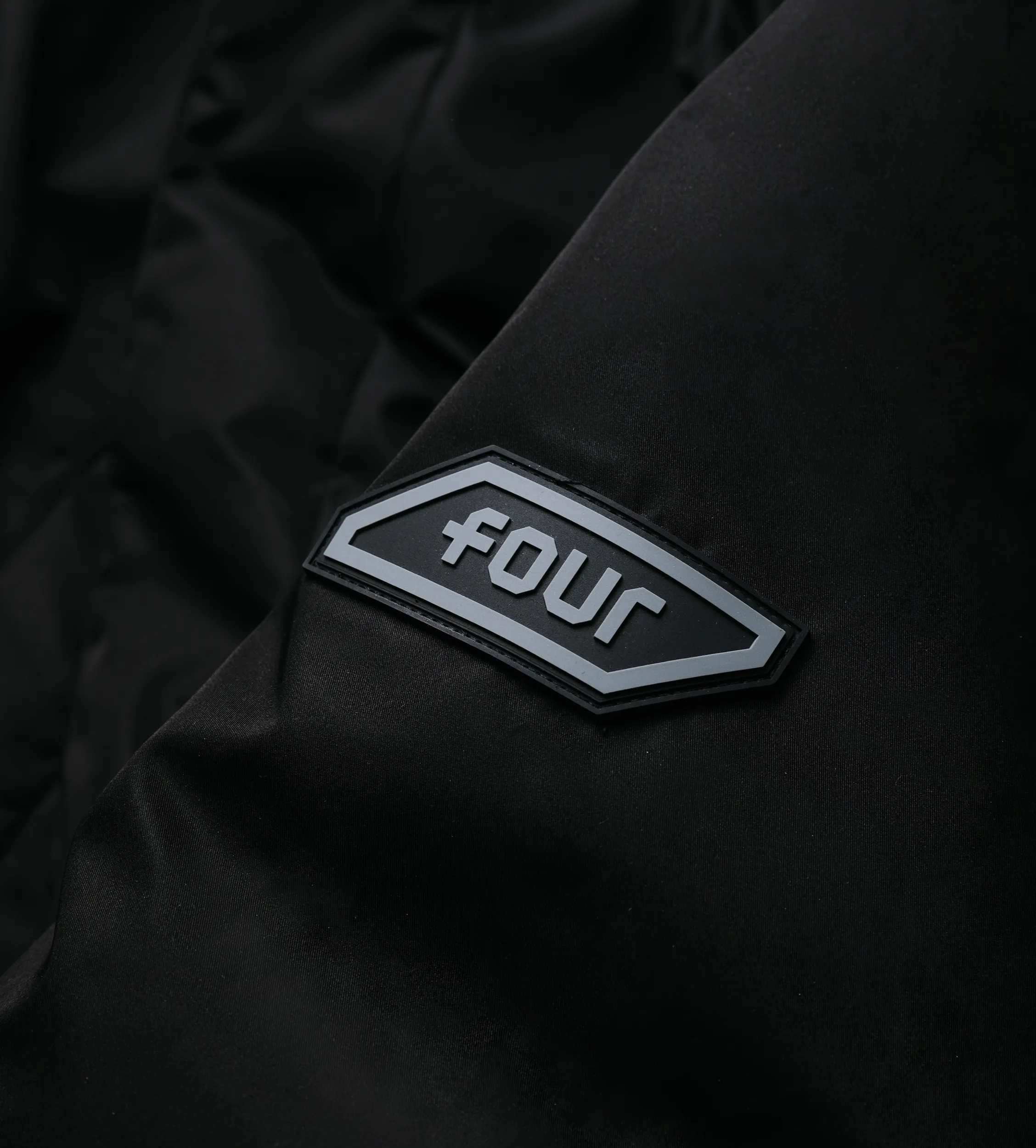 FOUR    Padded Parka Black