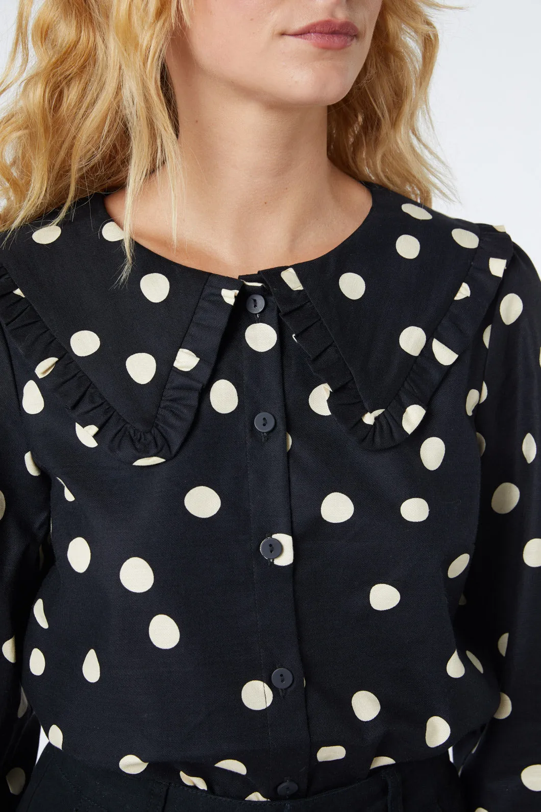 Georgie Spot Blouse