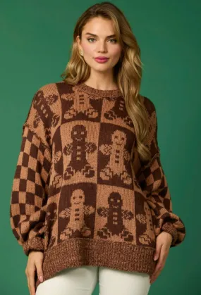 Gingerbread Sweater