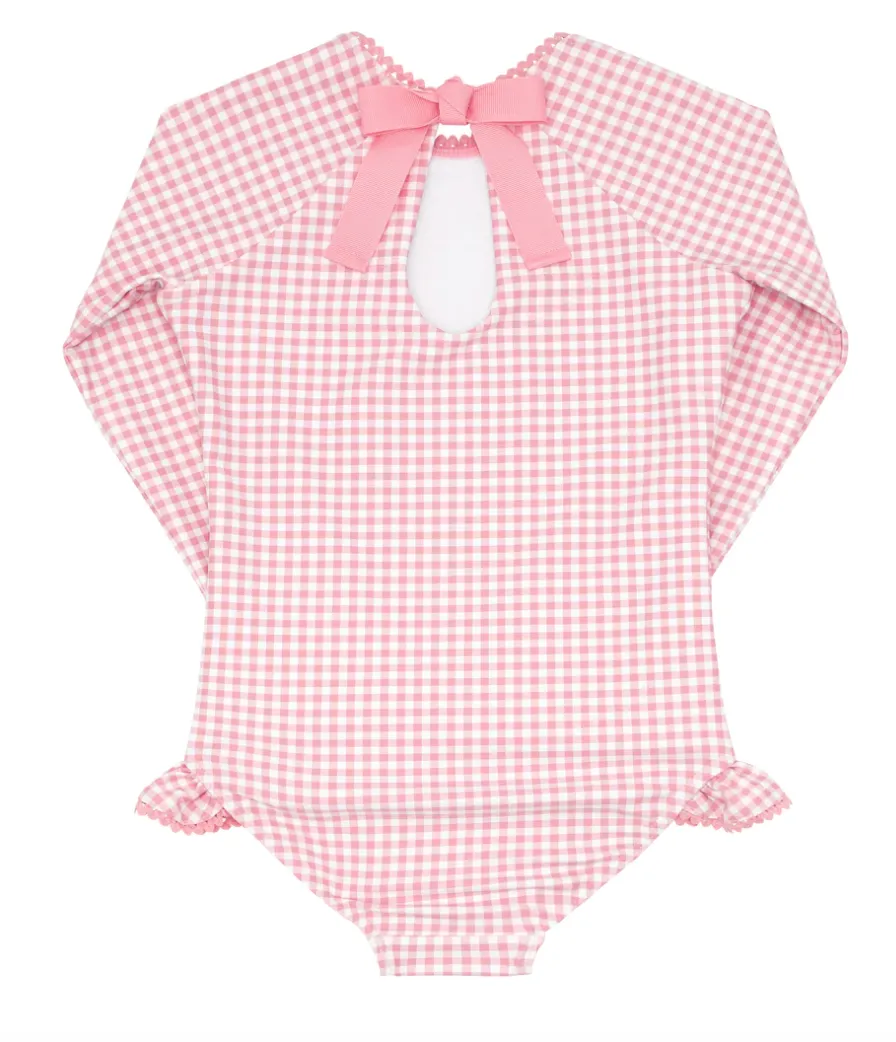 gingham rashguard