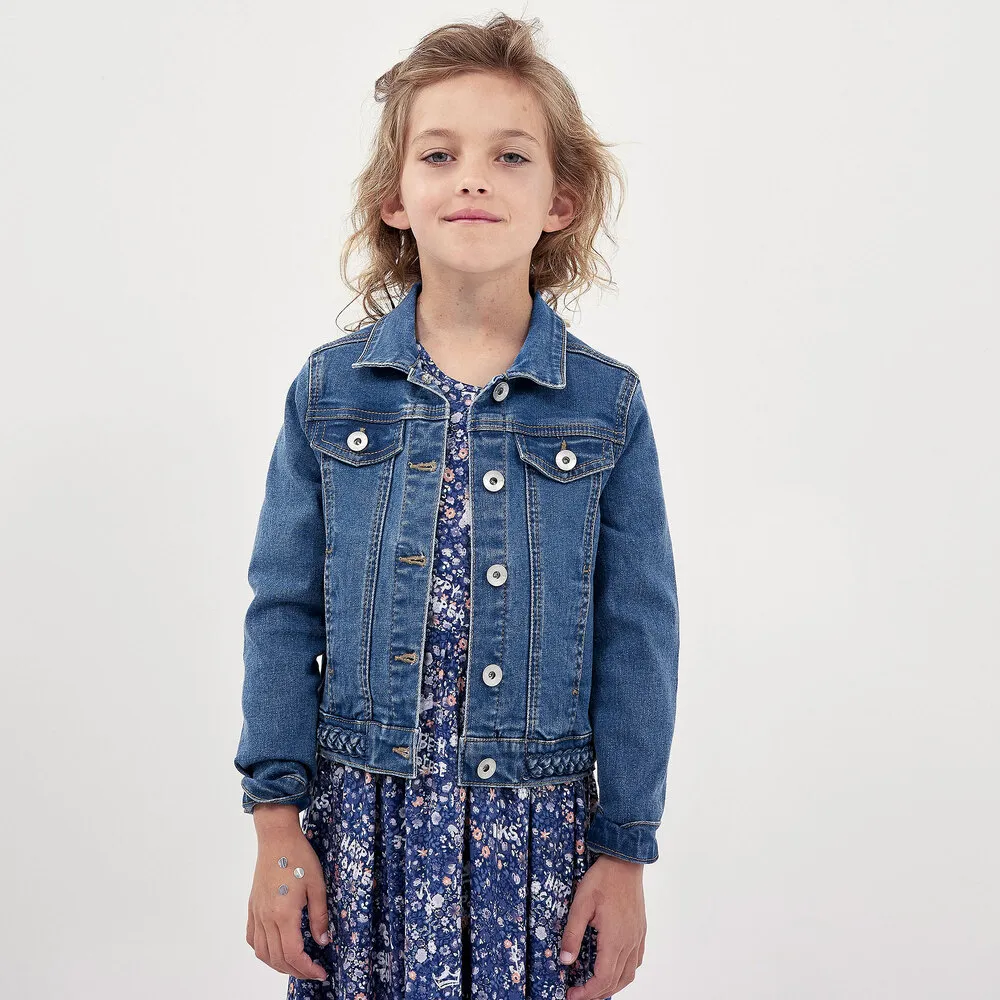 Girls Blue Denim Jacket