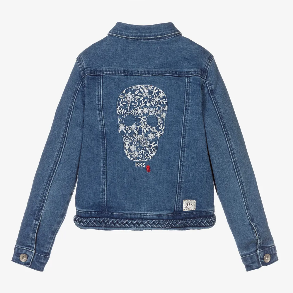 Girls Blue Denim Jacket