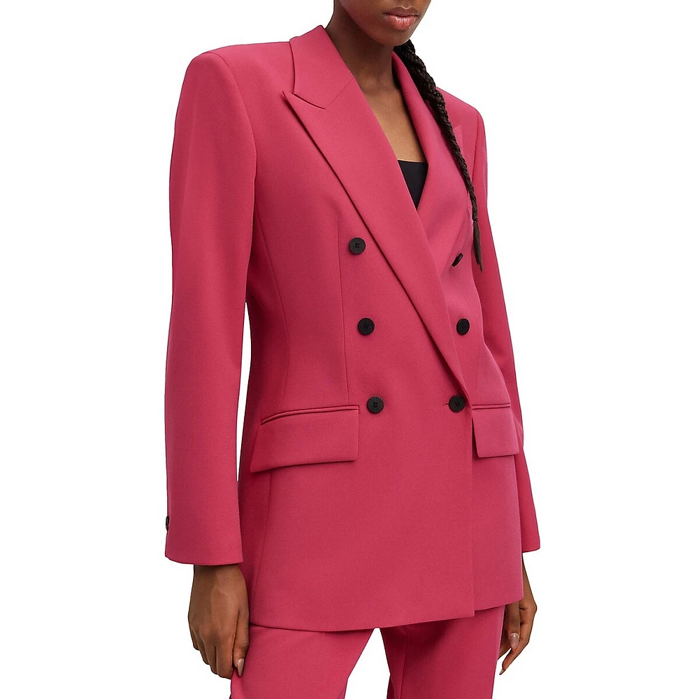 HUGO Relaxed-Fit Double-Breasted Blazer