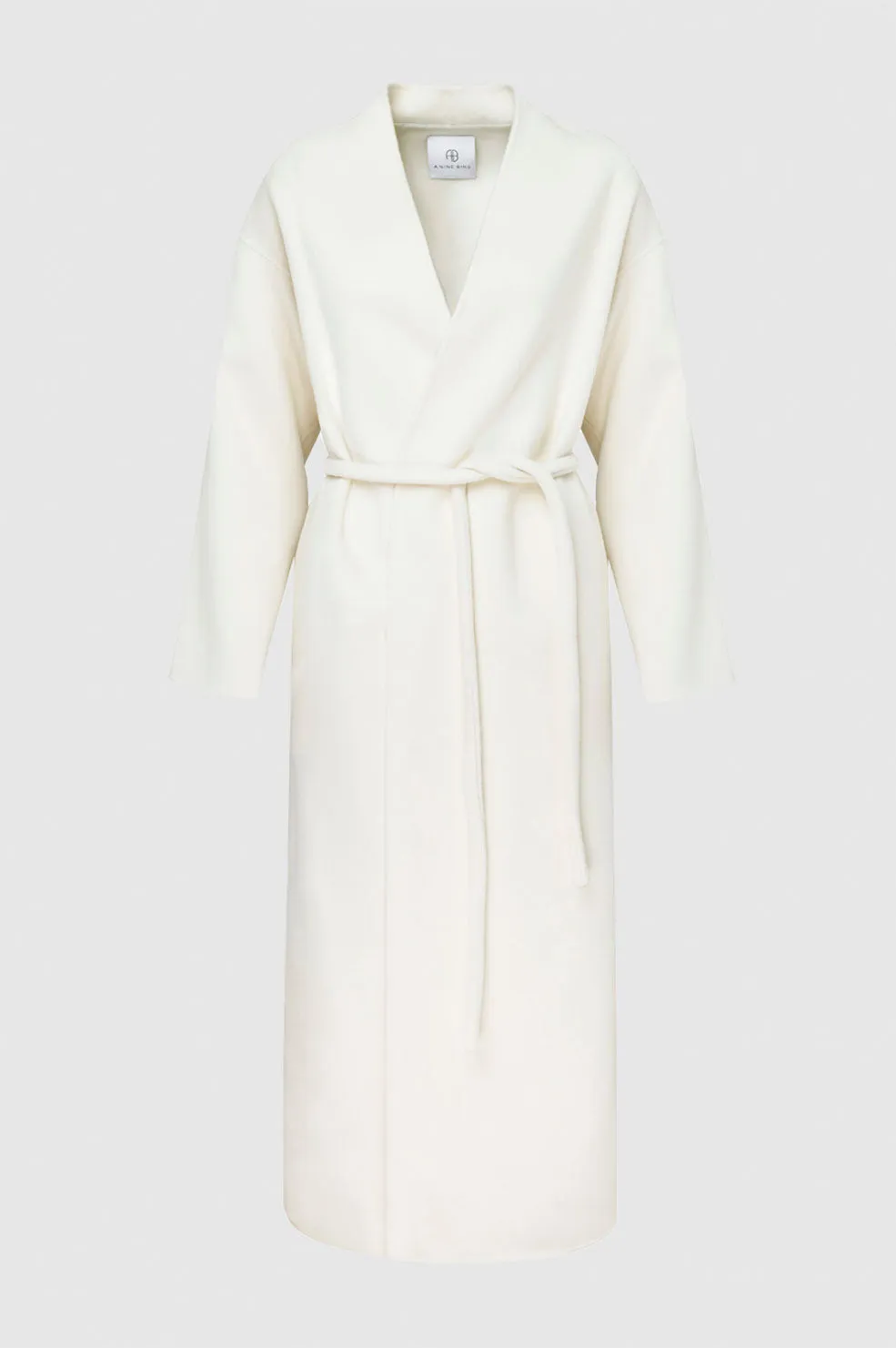 Hunter Coat - White Cashmere Blend