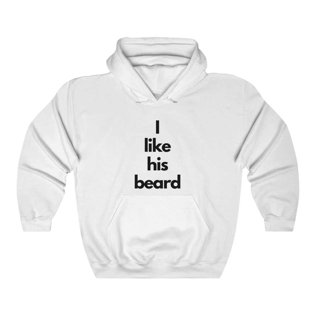 I Like Her Butt / His Beard Couple Hoodies