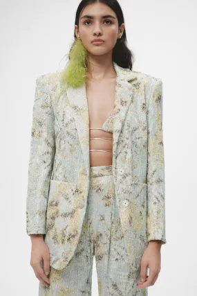 JC Pajares Sequin Blazer in Tie Dye