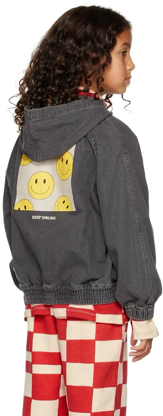 Jelly Mallow Smile Denim Jacket