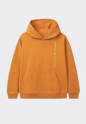 Jonny Negron Bondage Print Hoodie - orange