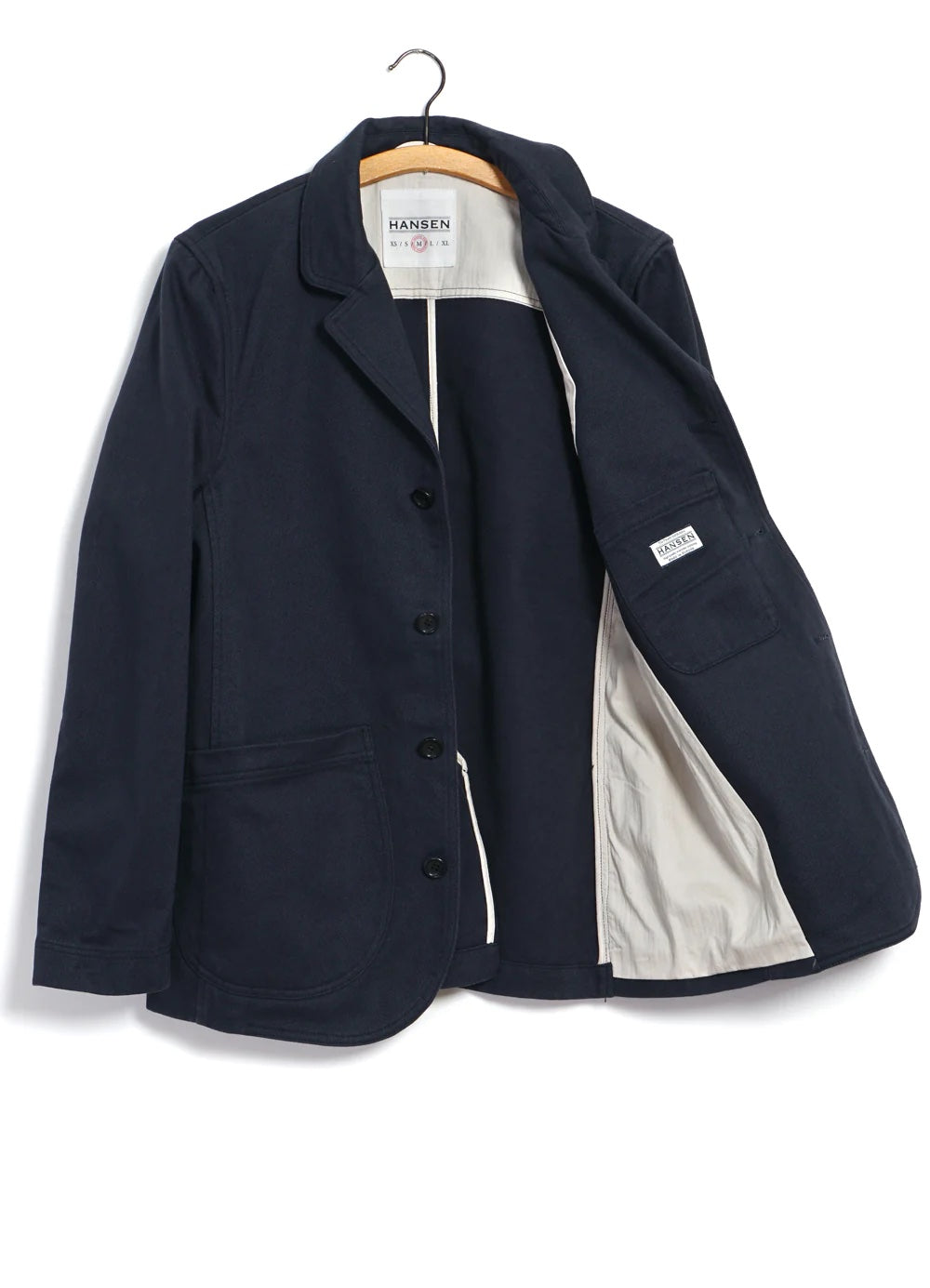 Josef, 5-button workwear blazer, Dark Navy