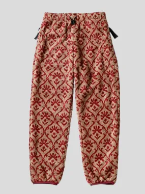 Kapital Yosemite Arabesque Pattern Fleece Easy Pants