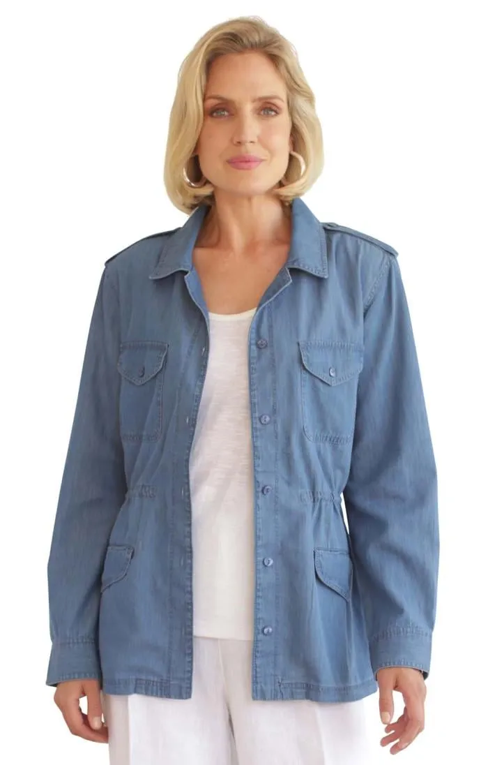 Ladies Pomodoro Denim Jacket