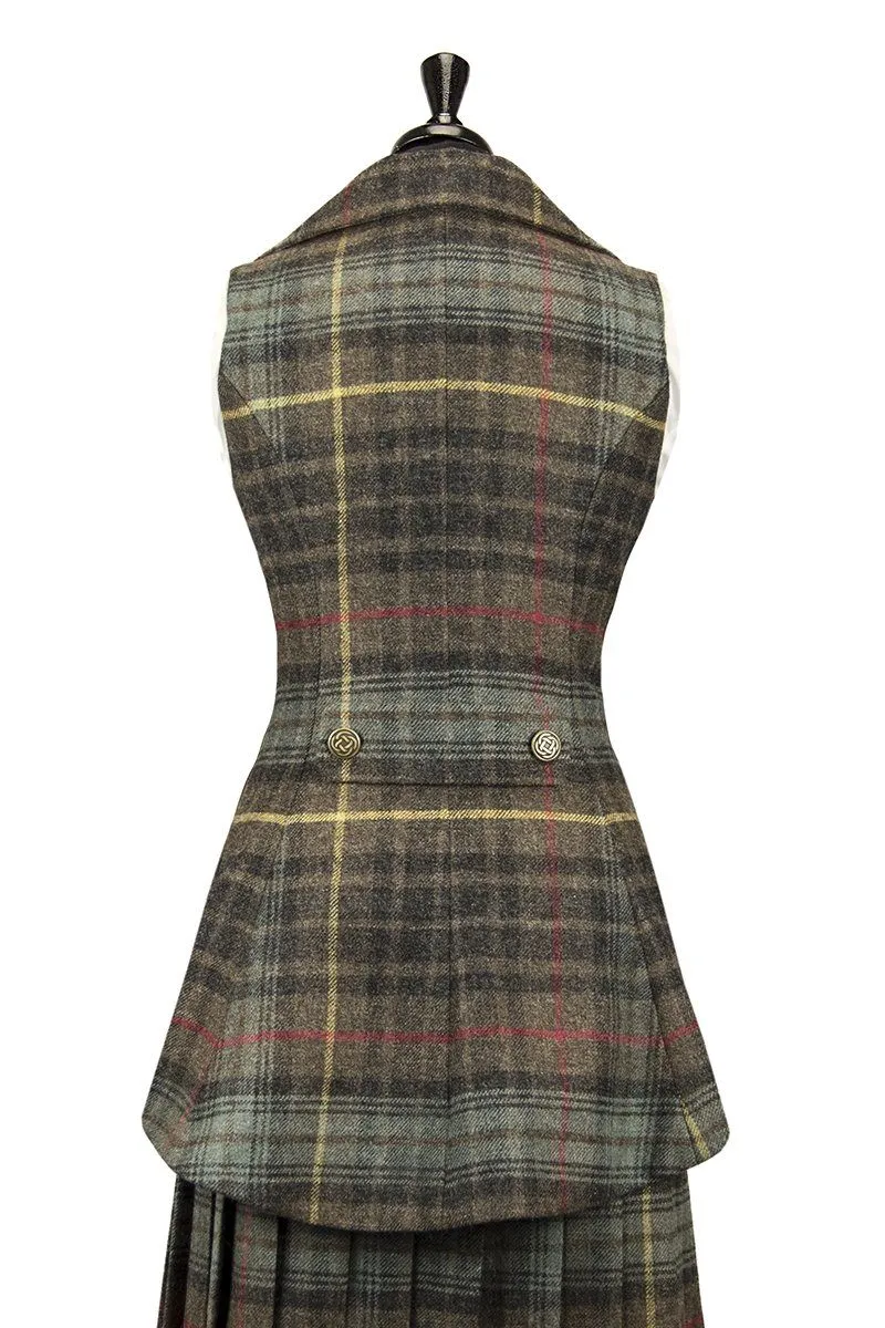 Lady Mary Waistcoat (Hunting Stewart Tweed-Tartan)