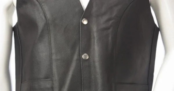 Leather Waistcoat